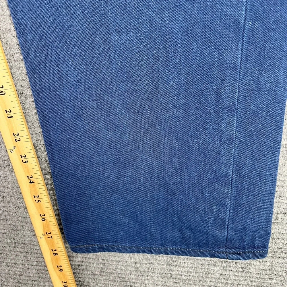 Levis 501 Original Fit Jeans Mens 40x29 Blue‎ Button Fly Straight Leg Everyday